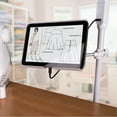 thumbnail image 2 of OttLite Lampe sur Pied à DEL avec USB et Support pour Tablette, Blanc/gris, 2 of 2