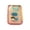 Pink, variant on Linnome Nylon Zipper File Bag Double Layer Transparent Storage Pouch for A4 Documents Test Papers and Stationery 13x9.4 Inch