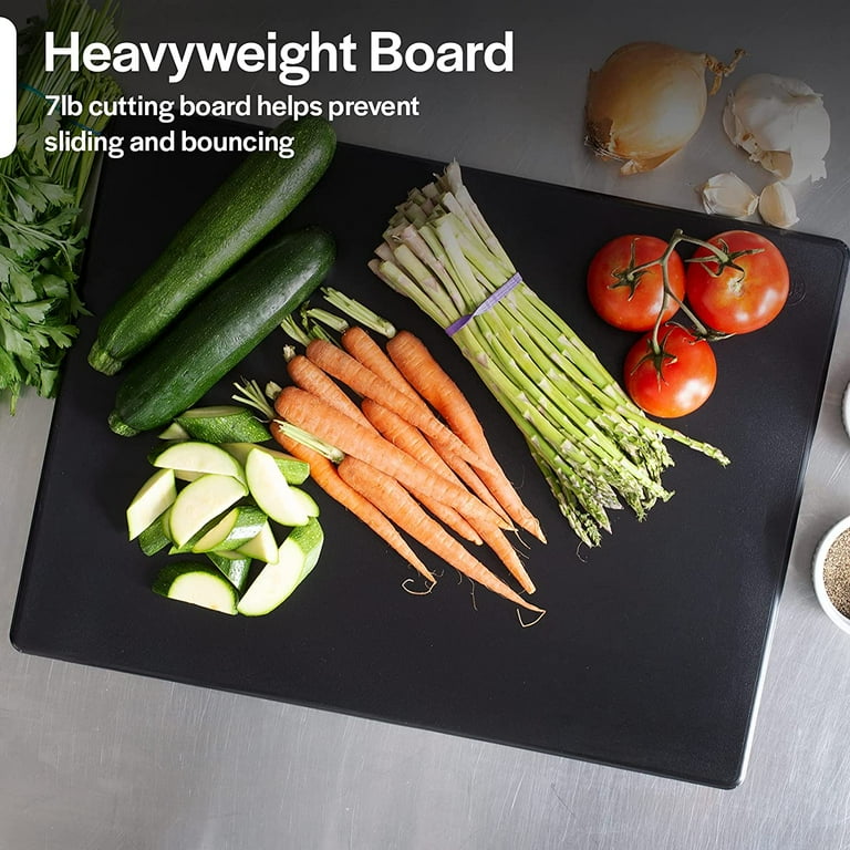 Large Cutting Board Plastic Black