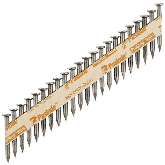 Paslode Positive Placement 1-1/2 in. Angled Strip Metal Connector Nails 30 deg. Smooth Shank 3,000 pk