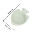 thumbnail image 3 of SNGMN Japanese Style Fish-Shaped Baby Bowl with Non-Slip Base, Food-Grade Soft Edges Bowl for Children Kindergarten Use, 3 of 5