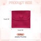thumbnail image 2 of Uxcell Bolsas de Joyería de Terciopelo de 3x3 Pulgadas, Bolsas de Regalo con Botón a Presión para Almacenamiento de Joyería, Rojo Rosa 6 Piezas, 2 of 6