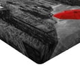thumbnail image 2 of Ambesonne Black and White Fitted Sheet, Tuscany Italy, Queen Size, Grey Vermilion, 2 of 3
