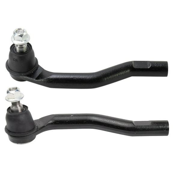 TRQ 2pc Outer Tie Rod Set LH Driver & RH Passenger Sides for 09-14 Acura TL PSA72885