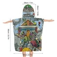 thumbnail image 2 of Plants Vs Zombies Hooded Towel for Kids - Toddler Bath Towel Kids Beach Towel with Hood, Girls Boys Pool Swim Cover-up Quick Dry, Microfiber Soft Poncho Towel, 2 of 8