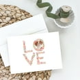 thumbnail image 2 of Brittany Love Greeting Cards and Envelopes Pack of 8 7 in x 5 in, 2 of 3