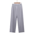 thumbnail image 2 of Men's Pull On Stretch Casual Pants Elastic Waist Lightweight Summer Beach Straight Leg Pants Comfy Breathable Pant for Men, 2 of 5