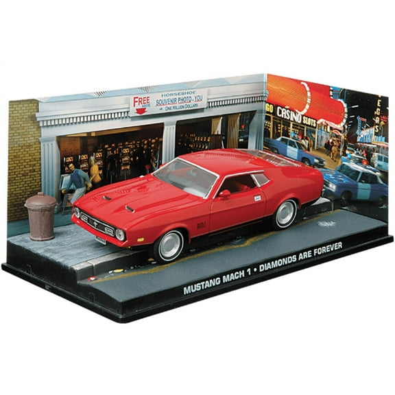 JAMES BOND - 1/43 MUSTANG MACH 1 (DIAMONDS ARE FOREVER) (KY05) - Eaglemoss