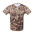 thumbnail image 3 of Birdeem Shirts for Men Mens Summer Lightweight Breathable Snug Camouflage Quick Drying Short Sleeved Round Neck Tops, 3 of 9