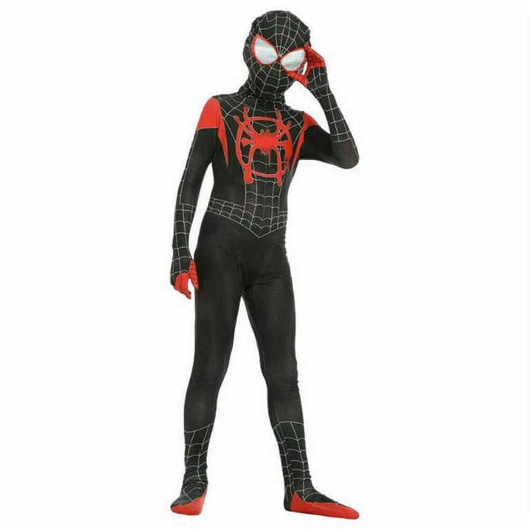 Liyucwill Spiderman Miles Morales Costume Kids Halloween Role Play