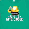thumbnail image 4 of Inktastic Gigi Little Digger Construction Truck Boys Toddler T-Shirt, 4 of 5