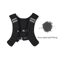 thumbnail image 1 of Chaleco de peso de tela para buceo, invisible, ajustable, con bola de acero, traje de arena, chaleco para correr, equipo de fitness, chaleco de peso, 1 of 3