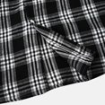 thumbnail image 3 of Men's Plaid Shirt Hooded Button Sweatshirt Men's Casual Fashion SweatshirtM, 3 of 4