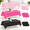 Black Light Pink Dark Pink-12, variant on Cowgirl Pink 12 Pack Disposable Rectangle Plastic Tablecloths 54 x 108 Inch