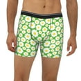thumbnail image 6 of Sigee Daisies Flowers for Men's Boxer Briefs,Moisture Wicking and Breathable X-Large, 6 of 9