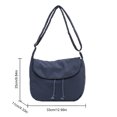 thumbnail image 2 of Bolso de hombro unisex con cordón ajustable para hombre y mujer, 2 of 9