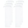 thumbnail image 1 of 6pcs Bolsas para Paraguas 22.8" x 5.1" Funda para Paraguas Mojado Reutilizable Bolsa de Almacenamiento para Paraguas Plegables con Cordón para Paraguas de Viaje, Blanca, 1 of 7