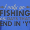 thumbnail image 3 of CafePress - I Only Go Fishing T Shirt - Men's Classic Graphic Cotton T-Shirt, 3 of 4