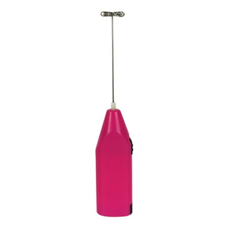 

Handheld Milk Frother Egg Stirrer Battery-Operated Low-Noise Egg Whisk for Kitchen Office Coffee Frappe Latte Hot Chocolate Stirring Stainless Steel