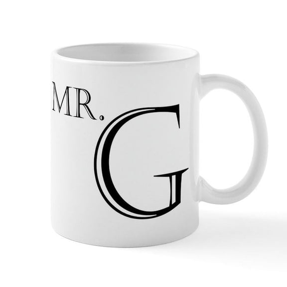 CafePress - Mr. G Mugs - 11 oz Ceramic Mug - Novelty Coffee Tea Cup