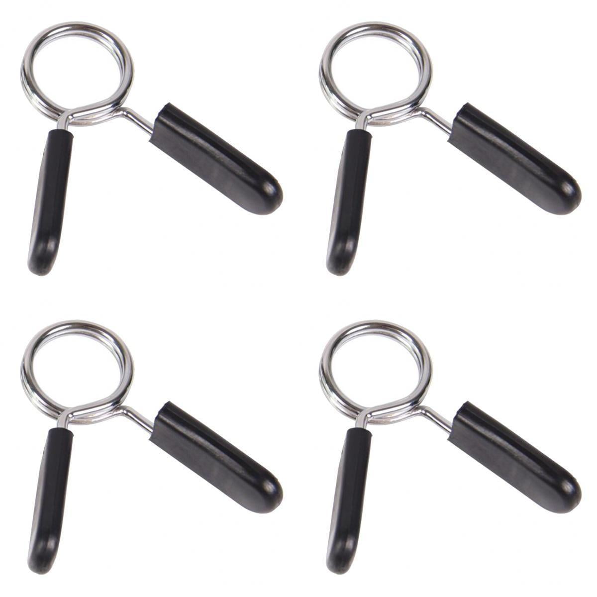 Barbells Spring Clip,5cm Dumbbell Bar Spring Collar Clamps Lock,Barbell Gym Weightlifting Rod