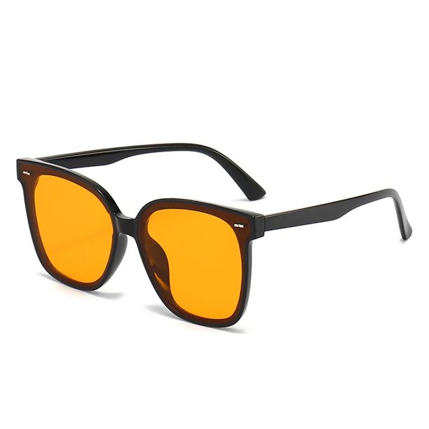2025 Nuevas gafas de sol Gm Marco negro Unisex Cambio de color Gafas de verano de moda para hombres y mujeres Lang Color del té Amarillo
