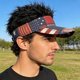 thumbnail image 4 of Gorra de béisbol patriótica con bordado de estrellas y rayas | Gorra unisex ajustable para eventos al aire libre y celebraciones festivas | Gorra de verano con protección solar para hombres y mujeres, 4 of 5