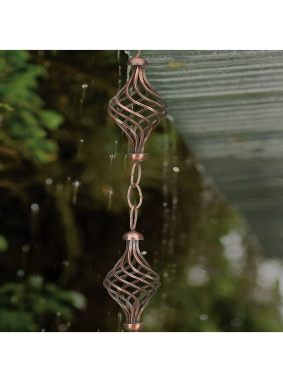 Rain Chains in Garden Decorations