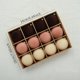 thumbnail image 3 of 12pcs Christmas Ball Decoration Coffee Beige Baubles Christmas Tree Hanging Ornaments For Home 2025 Navidad Noel Party Pendant, 3 of 5