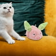 thumbnail image 1 of Juguete electrónico para gatos con forma de cerdito, interactivo, realista, con sonido electrónico divertido y chirriante, ideal para perseguir, jugar, 1 of 8
