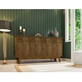 thumbnail image 5 of Yonkers 62.99 Sideboard with Solid Wood Legs and 2 Cabinets in Off White and Cinnamon, 5 of 5
