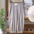 thumbnail image 2 of Gubotare School Pants for Girls Girls High Waisted Pants Kids Wide Leg Dress Pants Casual Trousers 5T 6T (Grey,5-6 Years), 2 of 4