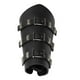 thumbnail image 1 of Protector de brazo, accesorio de cuero PU Steampunk ajustable, guantelete de muñeca, para caballero Negro, 1 of 9