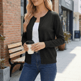 thumbnail image 3 of Women’s Long Sleeve Open Front Cardigan Casual Lightweight Knit Sweater, 3 of 7