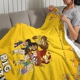 thumbnail image 3 of Throw Blanket for Big Mouth Bed Couch Flannel Blanket for Kids Boys Girls Gifts Soft Warm Home Decor 50x60 Inch, 3 of 7