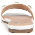 thumbnail image 3 of Journee Womens Leonie Slide Flat Sandals, 3 of 8