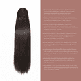 Belle Societe Silky Straight Drawstring Ponytail Extension, 20in, 140g ...