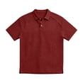 thumbnail image 5 of MYAOYI Polo Shirt for Men Cable Knit Textured Slim Fit Polo Shirt for Men, 5 of 7