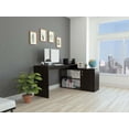 thumbnail image 2 of Escritorio Axis Virtual Muebles Wengue 76,5 cm 151,5 cm 116,5 cm, 2 of 7