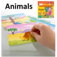 thumbnail image 3 of Princess and Animal Make a Sticker Scenes Gift Set with Matching Kids Stamp/Stampers & Temporary Tattoos. Boys & Girls Easter Basket & Stocking Stuffer Gift Set. Stickers for Kids, 3 of 9
