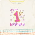 thumbnail image 4 of Inktastic It's My First Birthday Girls Baby Dress, 4 of 5