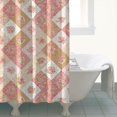 thumbnail image 4 of Unicorn and Crown White Pattern Modern Waterproof Shower Curtain Set with 12 Hooks, Washable Decorative Bathroom Shower Curtain, 4 of 6