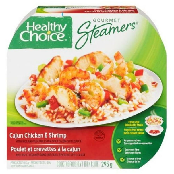 Dîner congelé poulet et crevettes à la cajun de Healthy ChoiceMD