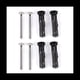 thumbnail image 5 of Kit de Pernos para Asiento de Inodoro Tapa de Inodoro Bloqueo de Tornillo Fijo ExpansióN Pernos de BañO para Inodoro Pastoral, 5 of 6