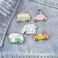 thumbnail image 4 of GKNET Cartoon Brooch Car Cat Animal Backpack Punk Badge Enamel Pins Delicate Jewelry Gifts Pin-69, 4 of 9