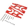 thumbnail image 1 of Brazo de suspensión inferior delantero Vogacara RCGOFFLOW para camiones monstruo XMAXX 1/5 rojo, 1 of 5