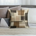 thumbnail image 6 of Brown And Grey Abstract Art Artwork Pillow Covers,Brown And Grey Abstract Art Artwork Throw Pillow Covers 20"×20" ,Living Room Sofa Couch Pillow Covers,Decorative Pillow Covers, 6 of 7