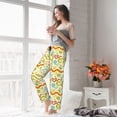 thumbnail image 4 of Uemuo Cartoon Snake8 Pattern Women's Wide Leg Palazzo Lounge Pants with Pockets Light Weight Loose Comfy Casual Pajama Pants-Large, 4 of 9