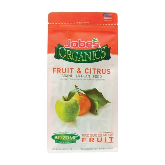 3 PC Jobe's Organic Granules Fruit & Citrus Plant Food 4 lb