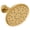 Brushed Gold, variant on Moen 220R7BG Verso 2.5 GPM Multi Function Round Shower Head - Gold